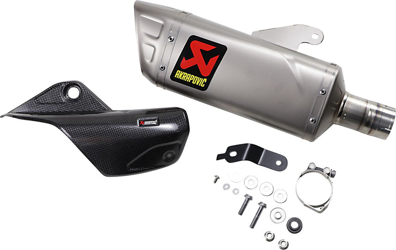 Akrapovic Titanium Slip-On Line Muffler - Silver - S-Y10SO18-HAPLT