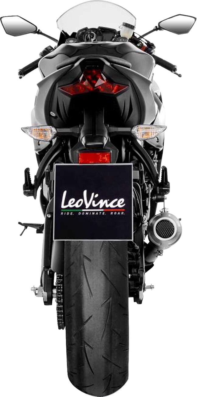 LEOVINCE LV-10 Slip-On Muffler - 15233BU