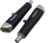 Akrapovic Titanium Slip-On Line Muffler - Black - S-T12SO2-HCQTBL