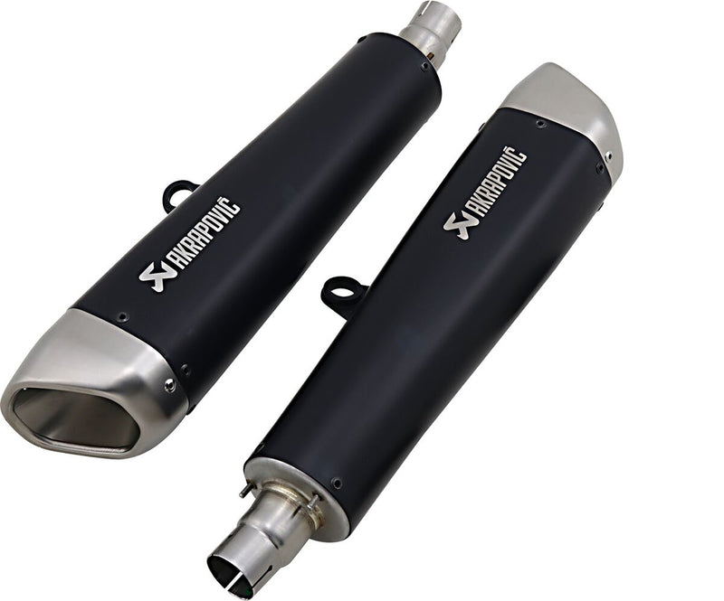 Akrapovic Titanium Slip-On Line Muffler - Black - S-T12SO2-HCQTBL