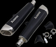 Akrapovic Titanium Slip-On Line Muffler - Black - S-T12SO2-HCQTBL