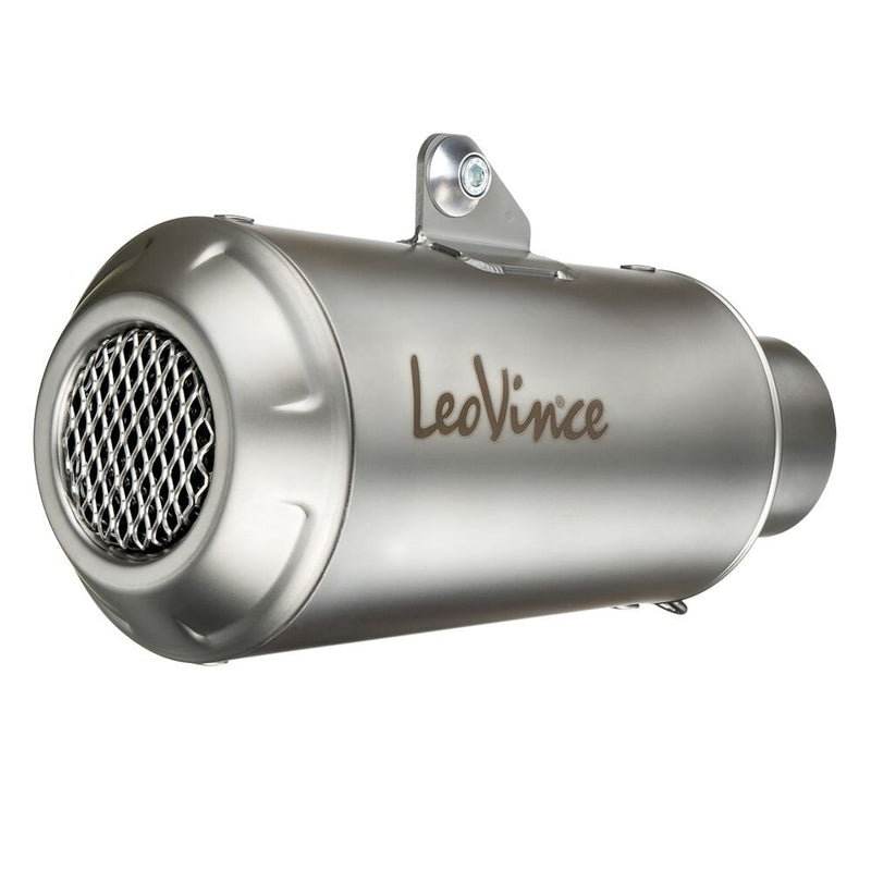 LEOVINCE LV-10 Stainless Steel Slip-On Muffler - 15239