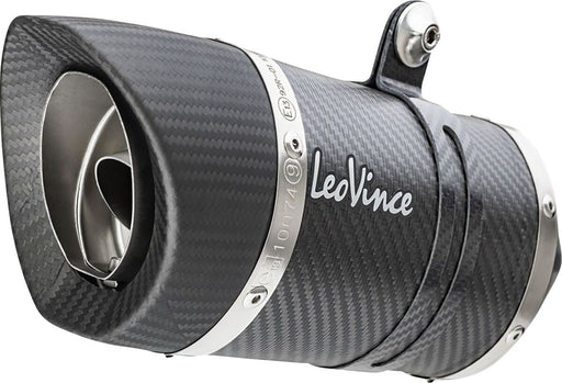 LEOVINCE LV Pro Carbon Slip-On Muffler - Matte Black