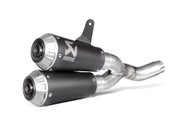 Akrapovic Slip-On Line Muffler STREET - S-D8SO4-CUBTBL/1