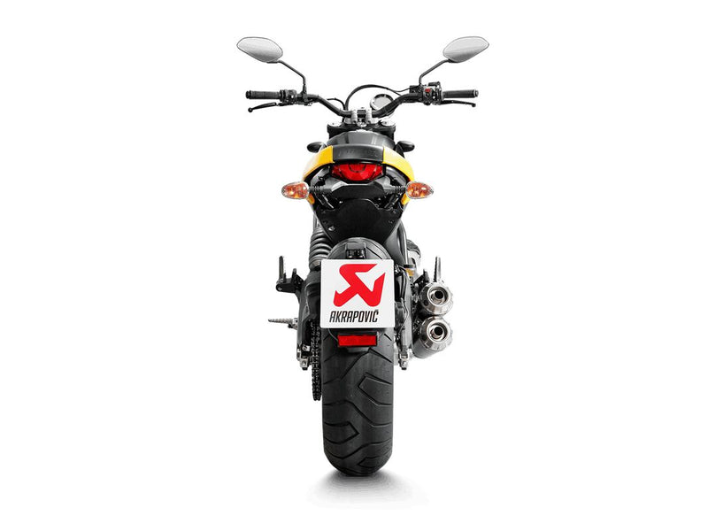 Akrapovic Slip-On Line Muffler STREET - S-D8SO4-CUBTBL/1