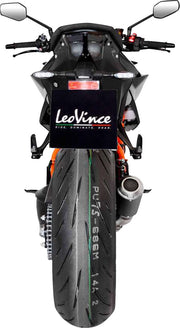 LEOVINCE LV-10 Slip-On Muffler - Ceramic-Coated, Matte Black