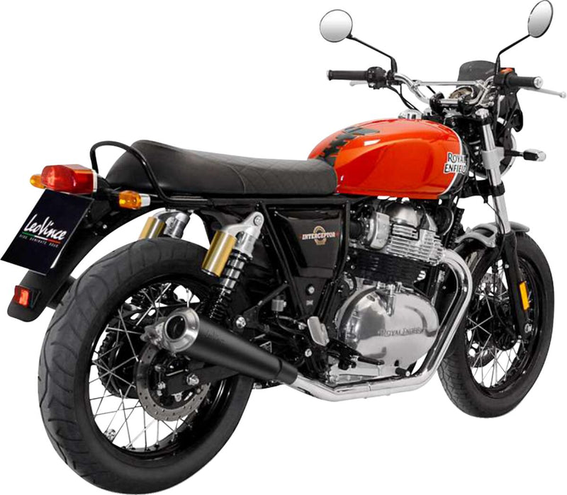 LEOVINCE Classic Racer Slip-On Muffler - 15007BU