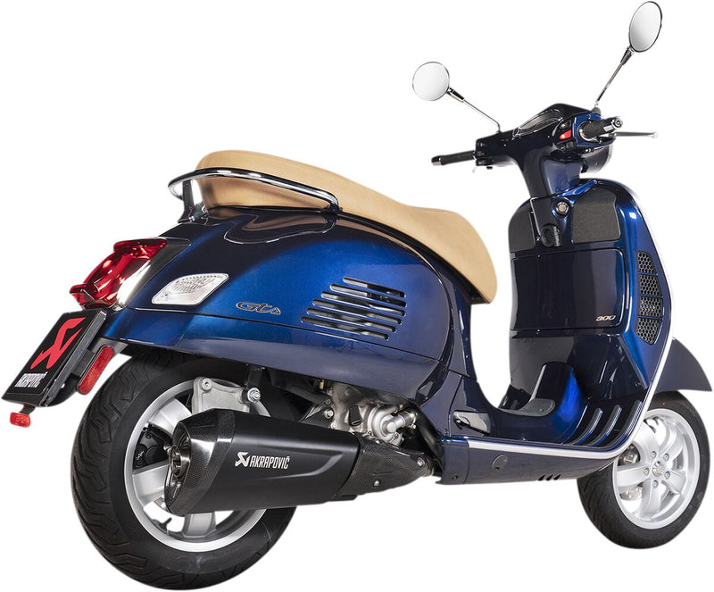 Akrapovic Slip-On Line Muffler SCOOTER - S-VE3SO10-HZDFBL