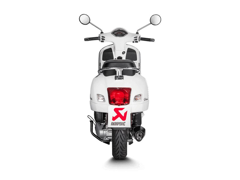 Akrapovic Slip-On Line Muffler SCOOTER - S-VE125SO2-HZBL