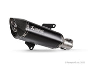 Akrapovic Slip-On Line Muffler SCOOTER - S-H3SO8-HRSSBL