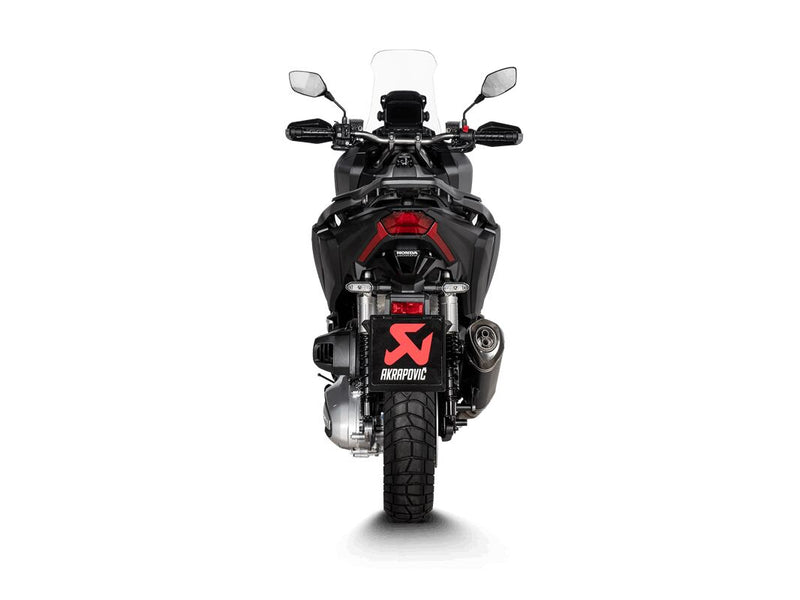 Akrapovic Slip-On Line Muffler SCOOTER - S-H3SO8-HRSSBL