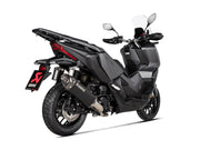 Akrapovic Slip-On Line Muffler SCOOTER - S-H3SO8-HRSSBL