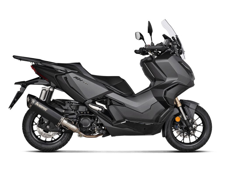 Akrapovic Slip-On Line Muffler SCOOTER - S-H3SO8-HRSSBL