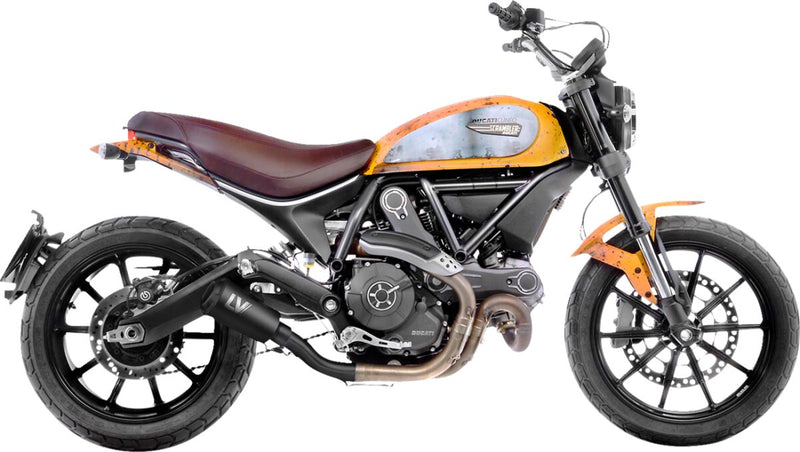 LEOVINCE LV-10 Slip-On Muffler - 15206FBU