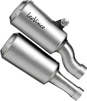LEOVINCE LV-10 Slip-On Muffler - Matte, Stainless Steel