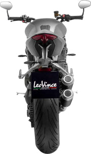LEOVINCE LV-10 Slip-On Muffler - LV-10 Black, Black, Matte - 15247B