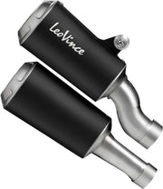 LEOVINCE LV-10 Slip-On Muffler - LV-10 Black, Black, Matte - 15247B