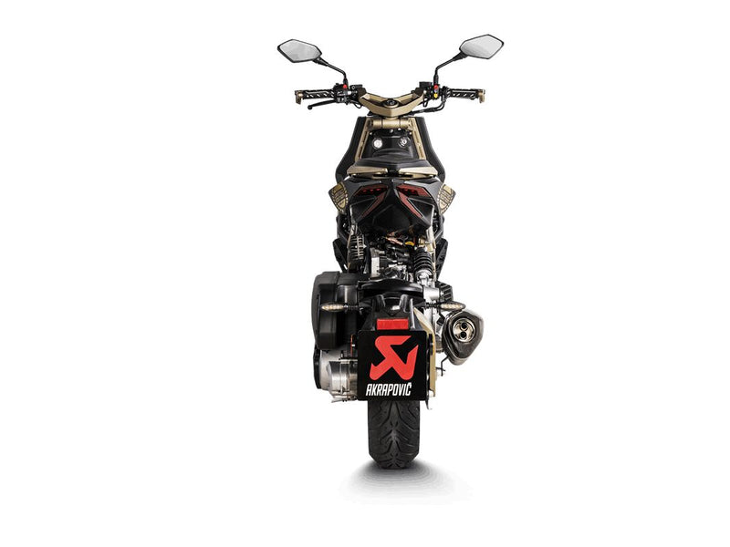 Akrapovic Slip-On Line Muffler SCOOTER - S-IT125SO1-HRTBL