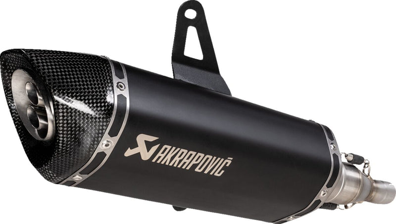 Akrapovic Slip-On Line Muffler SCOOTER - S-IT125SO1-HRTBL
