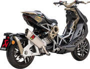 Akrapovic Slip-On Line Muffler SCOOTER - S-IT125SO2-APT