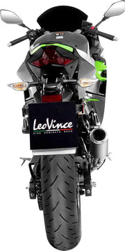 LEOVINCE LV-Corsa Titanium Slip-On Muffler - Silver