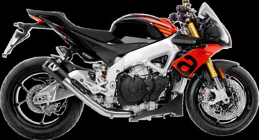 LEOVINCE LV Corsa Slip-On Muffler - LV-Corsa Carbon, Matte - 15401CU