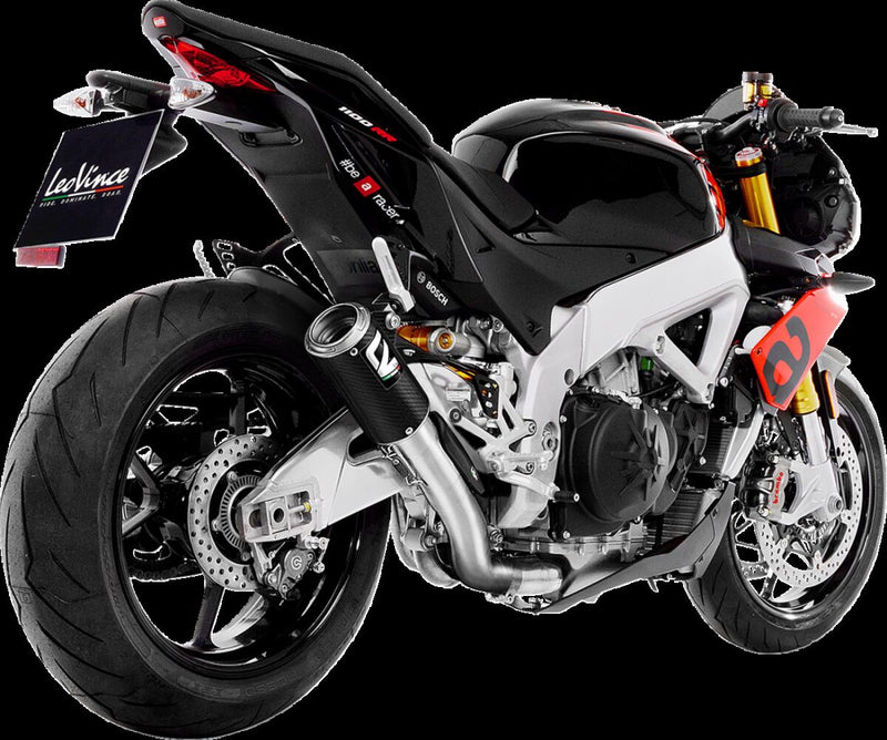 LEOVINCE LV Corsa Slip-On Muffler - LV-Corsa Carbon, Matte - 15401CU
