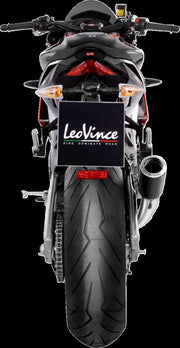 LEOVINCE LV Corsa Slip-On Muffler - LV-Corsa Carbon, Matte - 15401CU
