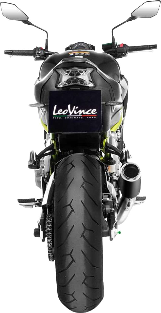 LEOVINCE LV Corsa Slip-On Muffler - LV-Corsa Black, Matte Black
