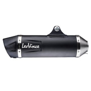 LEOVINCE Nero Slip-On Muffler - Stainless Steel - Black - 14072K