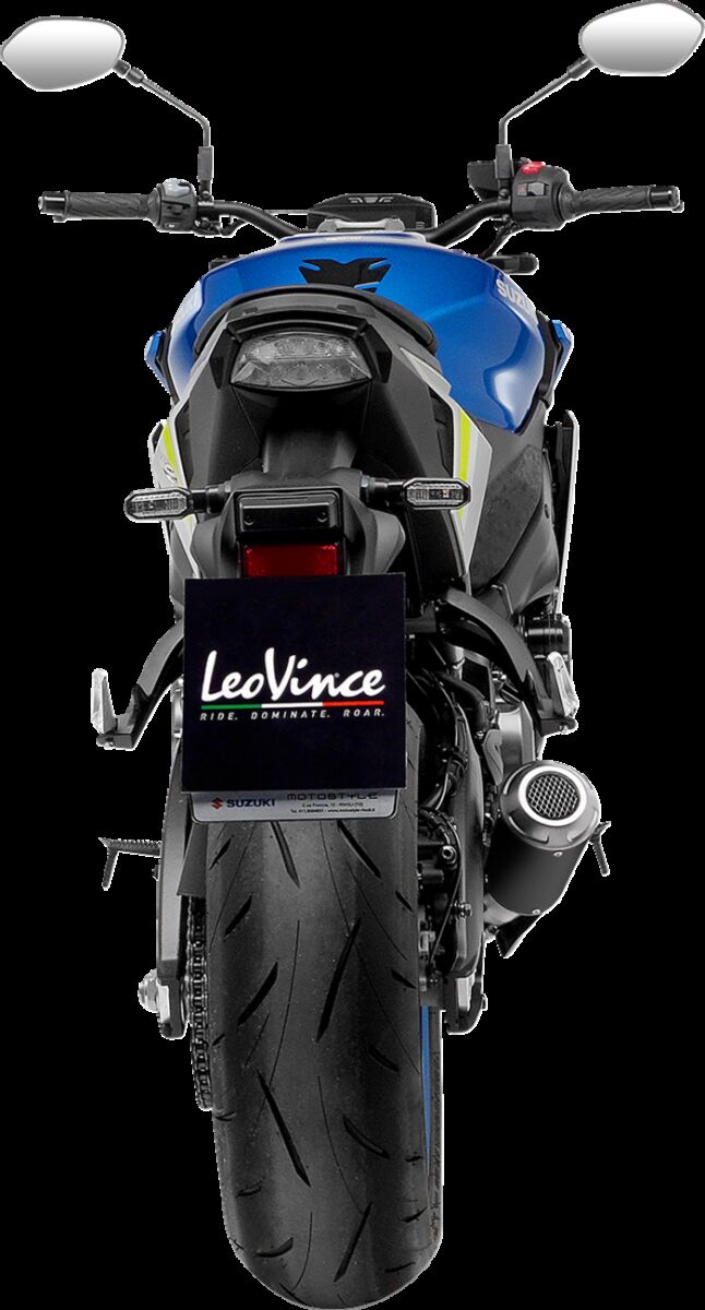 LEOVINCE LV-10 Black Edition Slip-On Muffler - 15245B