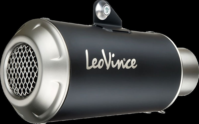 LEOVINCE LV-10 Black Edition Slip-On Muffler - 15245B