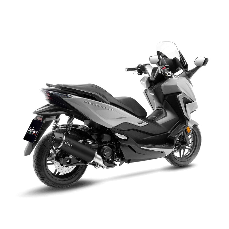 LEOVINCE Nero Slip-On Muffler - Stainless Steel - Black - 14083K