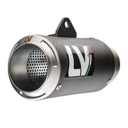 LEOVINCE LV Corsa Carbon Fibre Slip-On Muffler - LV-Corsa Carbon - 15404CU