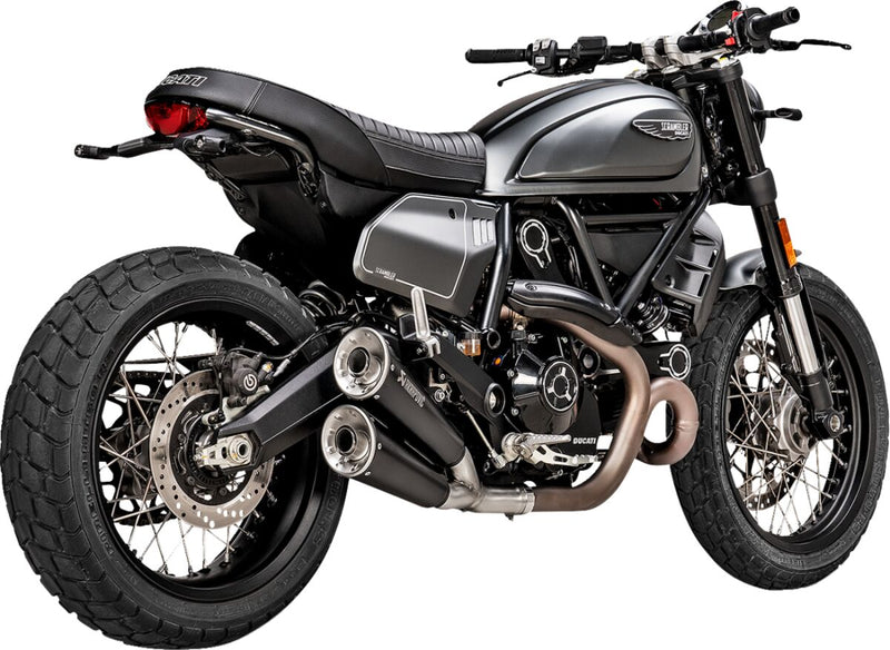 Akrapovic Slip-On Line Muffler STREET - S-D8SO6-ISSSBL