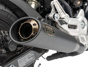 Cobra Bronze Tip Slip-On Muffler - Powder-Coated