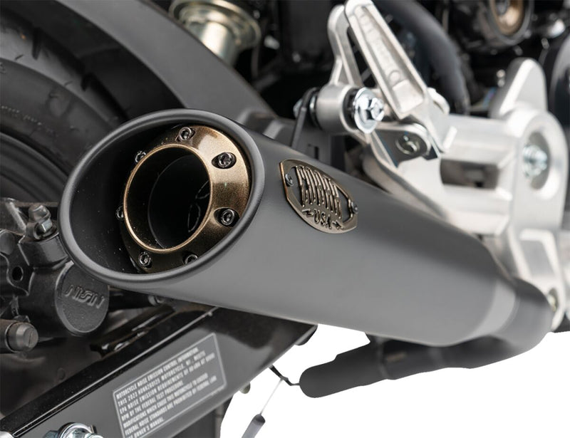 Cobra Bronze Tip Slip-On Muffler - Powder-Coated