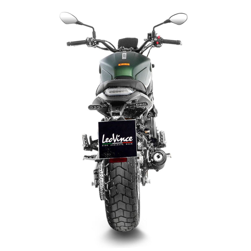LEOVINCE LV-10 Full Black Slip-On Muffler - 15258FB