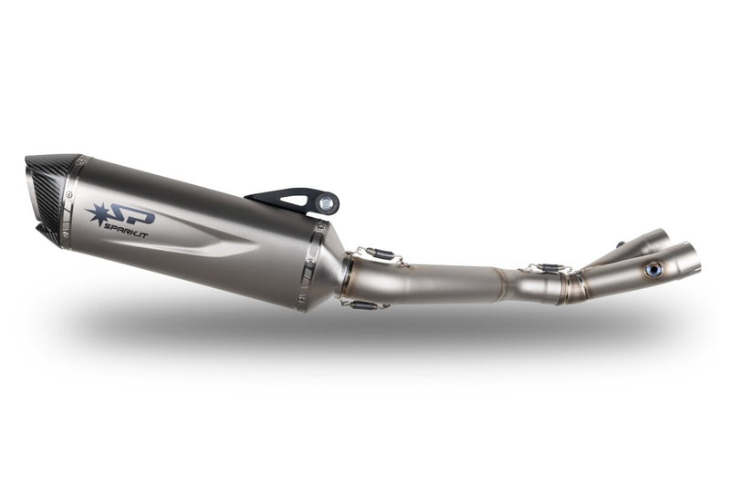 SPARK FORCE EVO 3/4 2in1 Exhaust System Titanium - 3/4 Slip-On System