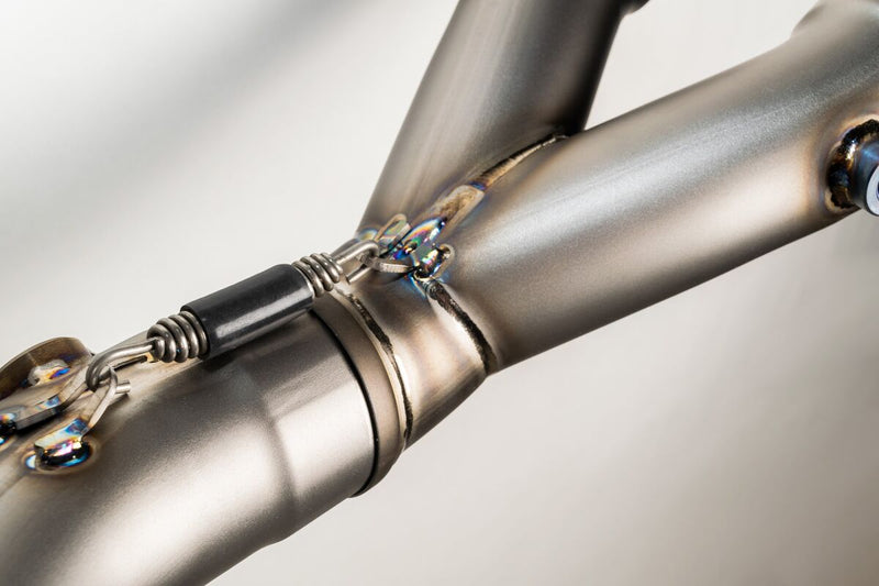 SPARK FORCE EVO 3/4 2in1 Exhaust System Titanium - 3/4 Slip-On System