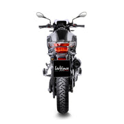 LEOVINCE Nero Slip-On Muffler - Stainless Steel - 14055