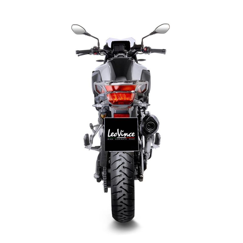 LEOVINCE Nero Slip-On Muffler - Stainless Steel - 14055