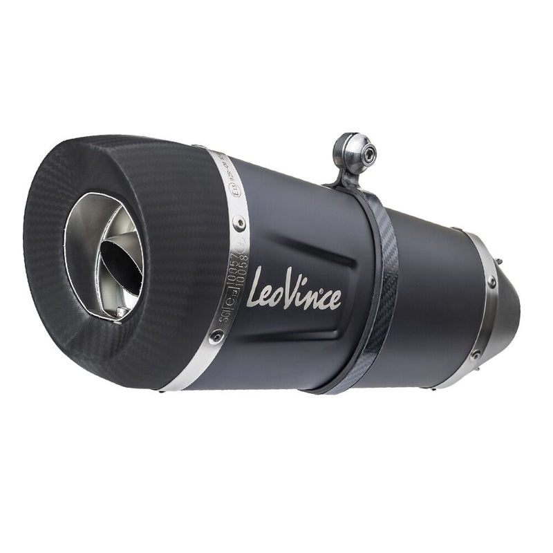 LEOVINCE Factory S Black Edition Slip-On Muffler