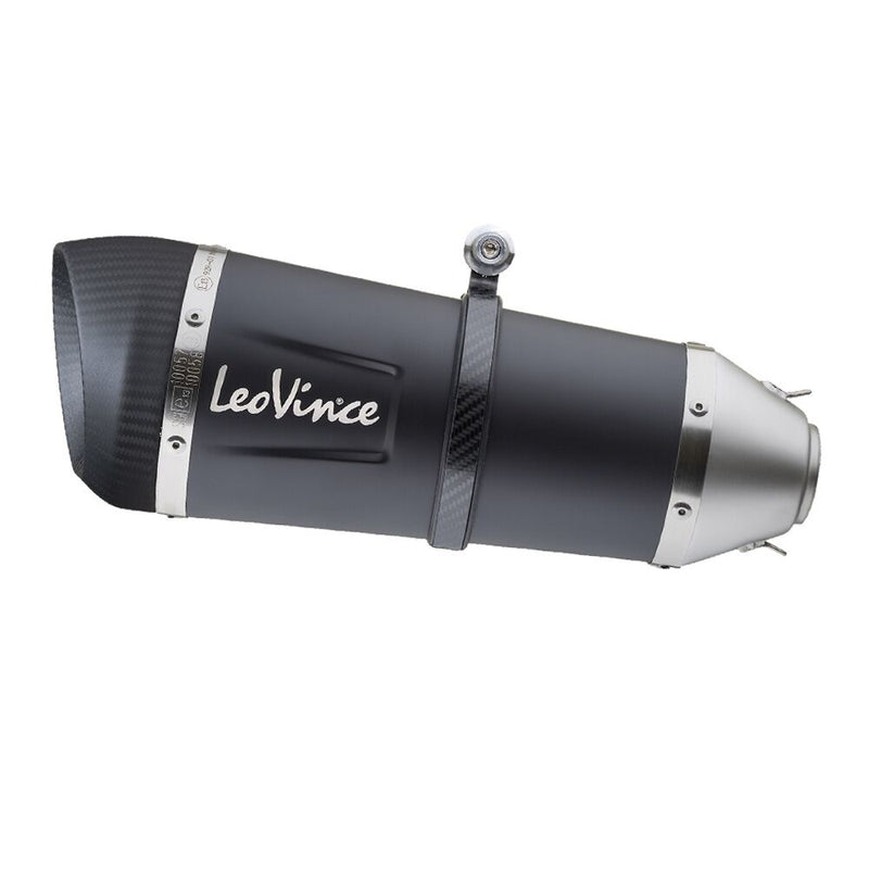 LEOVINCE Factory S Black Edition Slip-On Muffler
