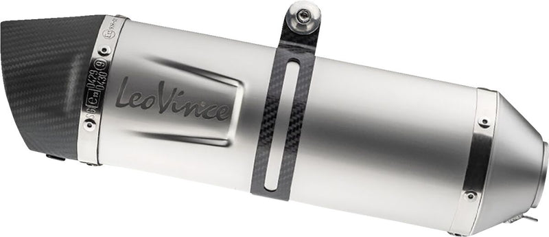 LEOVINCE LV One Evo Stainless Steel Slip-On Muffler - 14383E