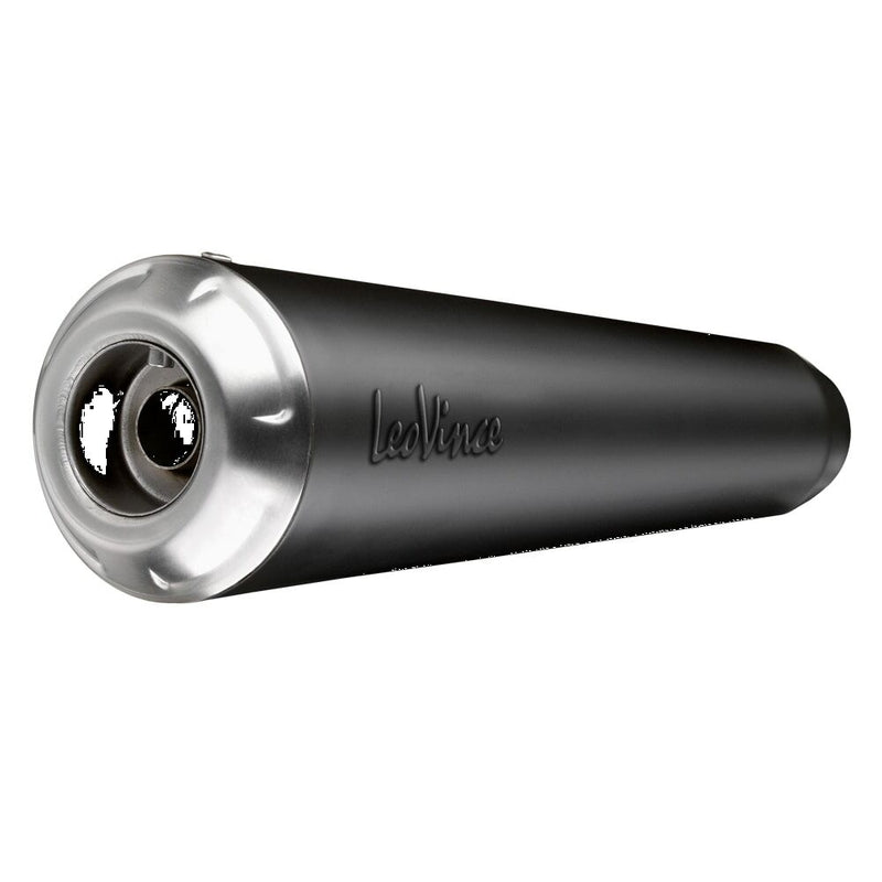 LEOVINCE LV Classic Racer Black Edition Slip-On Muffler - Matte Black - 15008B