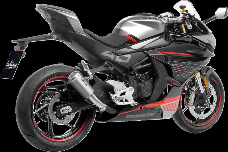 LEOVINCE LV-10 Slip-On Muffler - Matte - 15265U