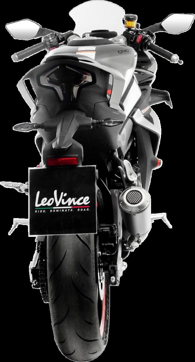 LEOVINCE LV-10 Slip-On Muffler - Matte - 15265U
