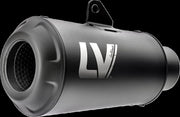 LEOVINCE LV-10 Slip-On Muffler - LV-10 Black, Black, Matte - 15266FB