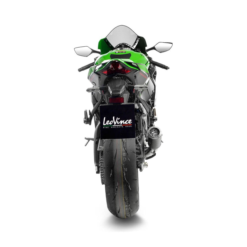 LEOVINCE LV Corsa Carbon Fibre Slip-On Muffler - LV-Corsa Carbon - 15406CU